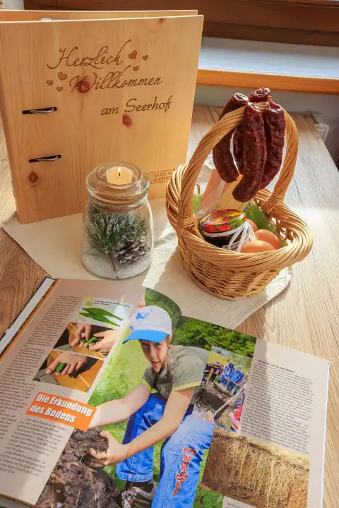 Begrüßungspaket vom Seerhof