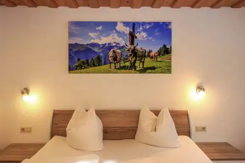 Apartment Karl vom Seerhof, Bett