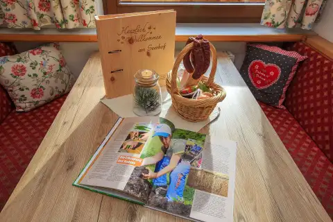 Begrüßungspaket vom Seerhof